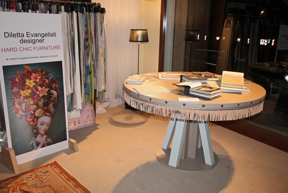 Design Furniture TAVOLO MEDUSA -145 DIAMETRO-ROCK AND CHIC COLLECTION