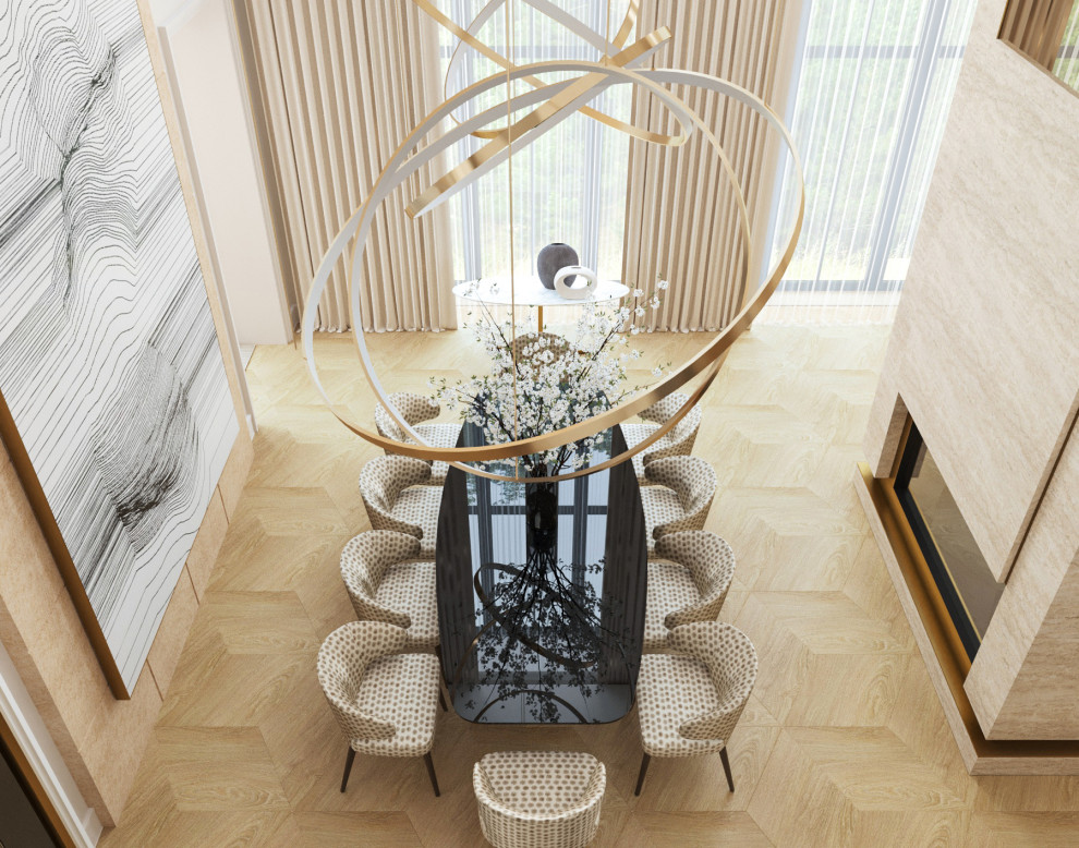 Интерьер загородного дома.