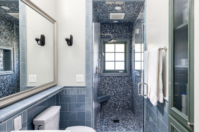 Blue Custom Bathroom