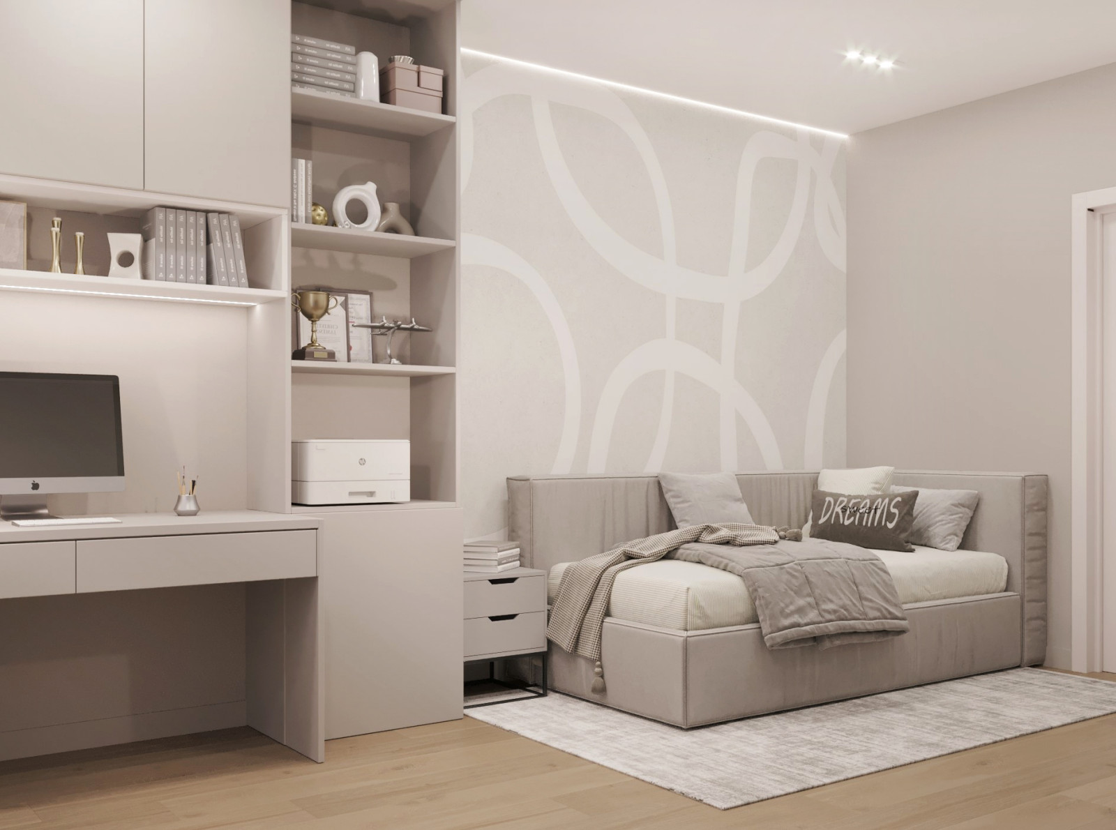 Дизайн квартиры в ЖК Изумрудный бор