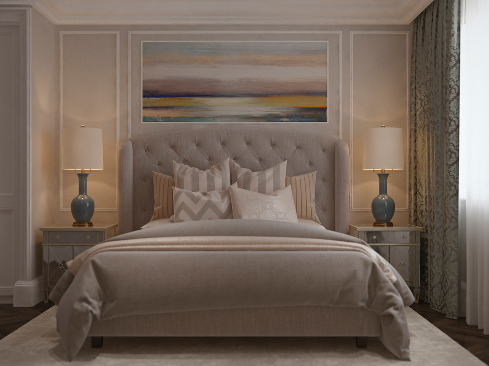 Двухкомнатная квартира в классическом стиле в Моксве.