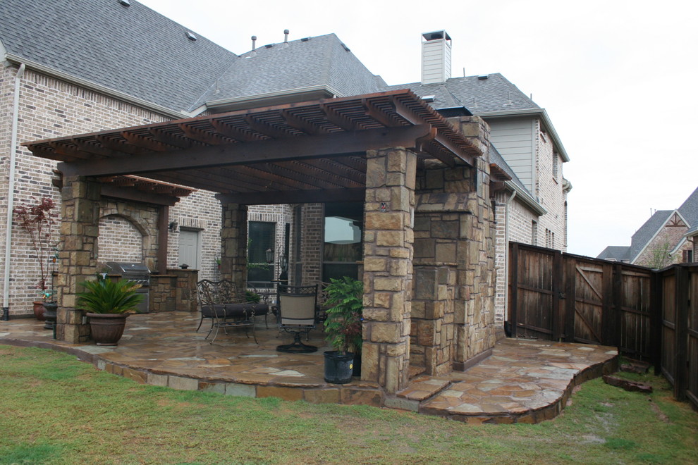 Wood Springs - Contemporary - Patio - Dallas - by Artistic Stoneworks