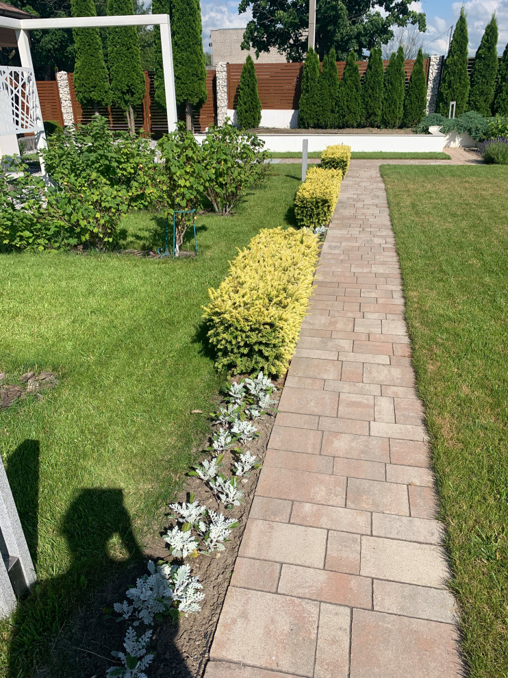 Современный сад для семьи