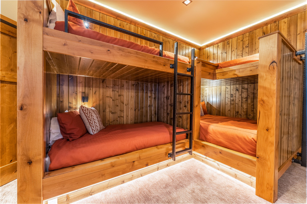 Home design - rustic home design idea in Seattle