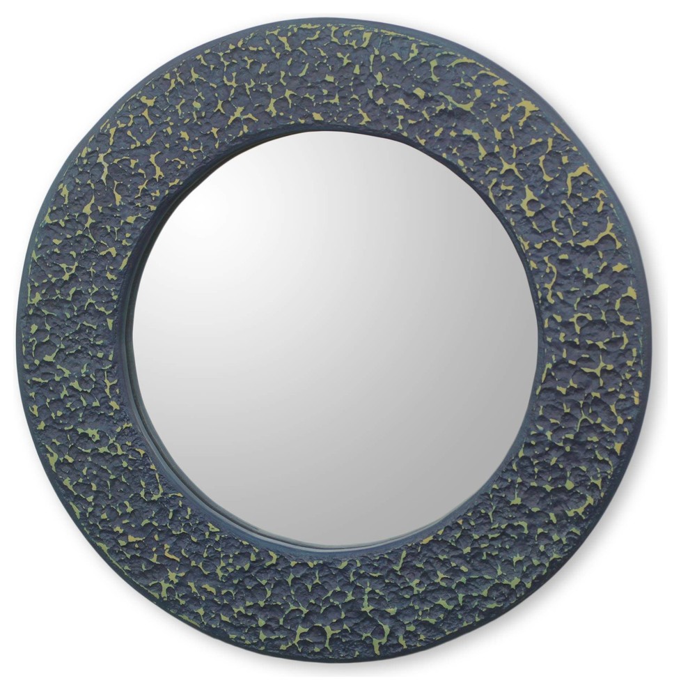 Cape Coast Sea Wall Mirror Transitional Wall Mirrors by NOVICA