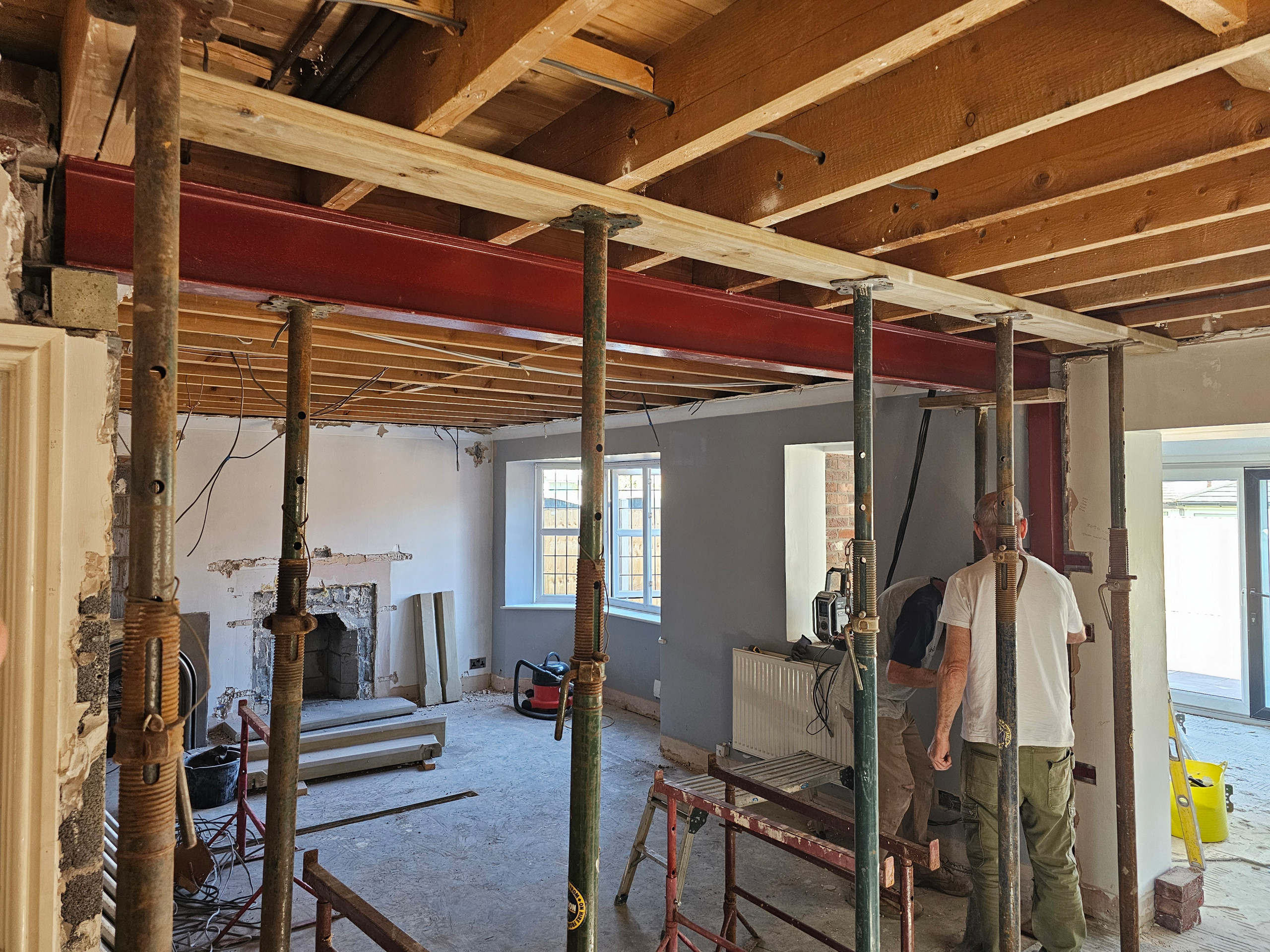 New steels going in