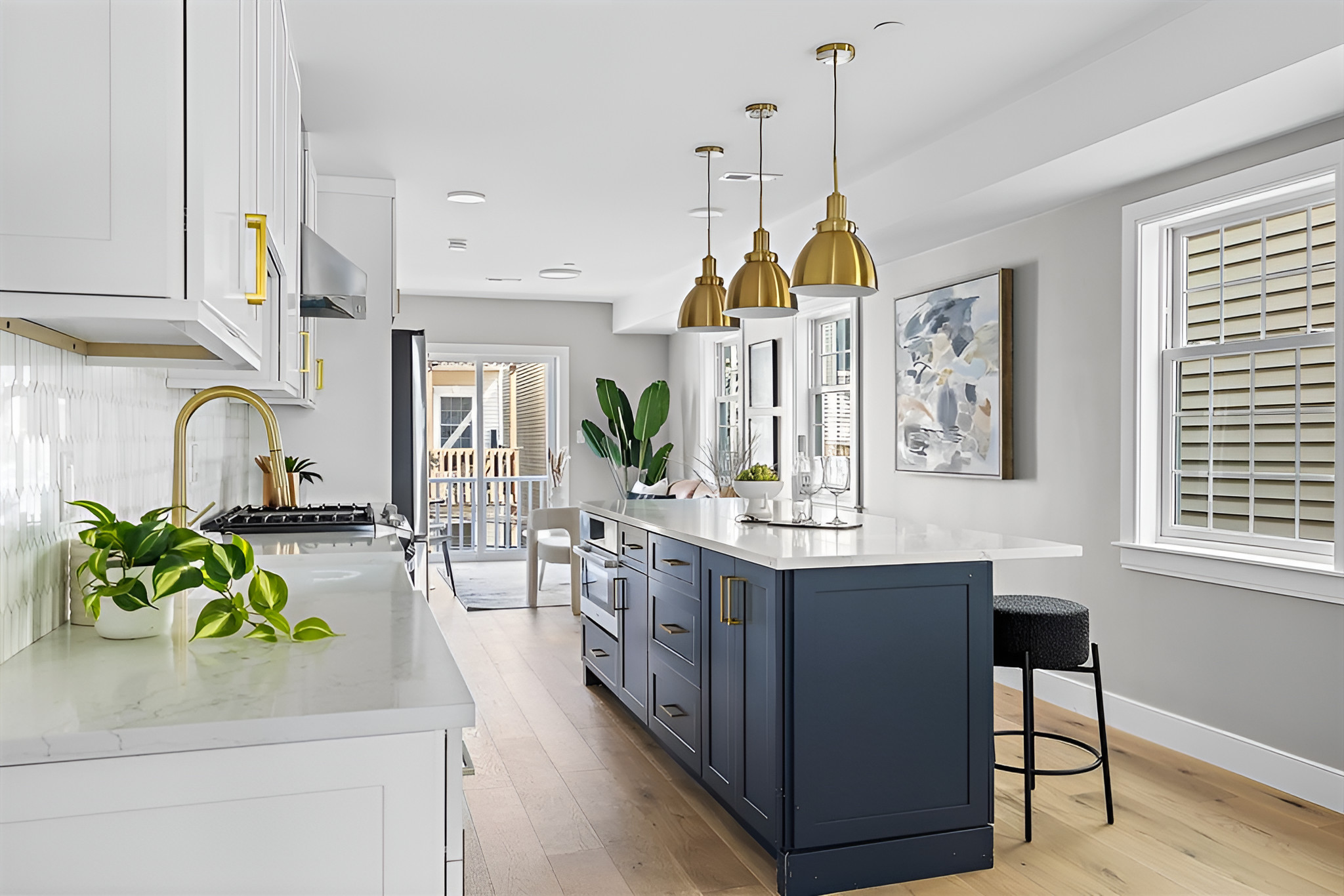 Inspiration for a kitchen remodel in Boston