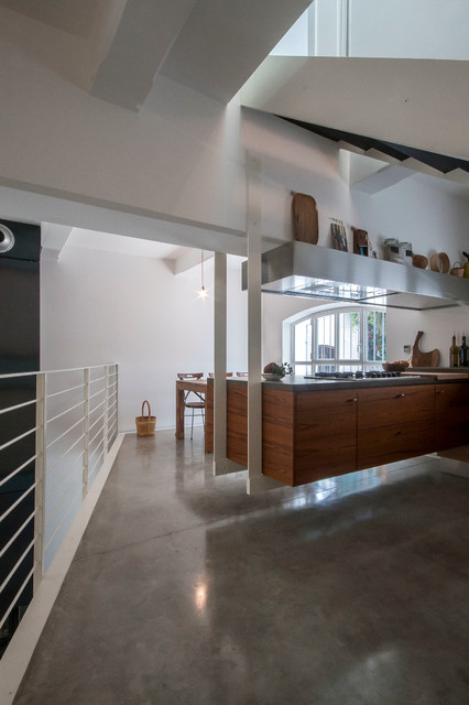 Loft contemporary-kitchen
