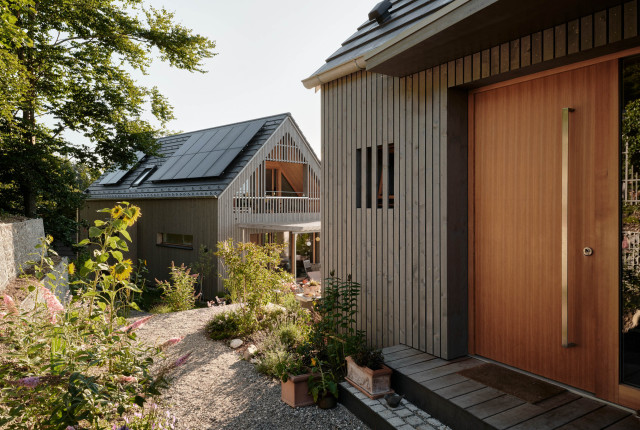 Zwei Einfamilienh&auml;user in Feldafing trendy-hus-og-facade