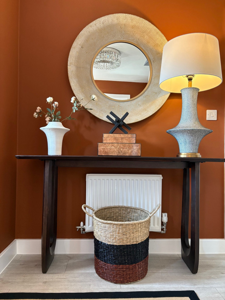 Chocolate wrapped entrance