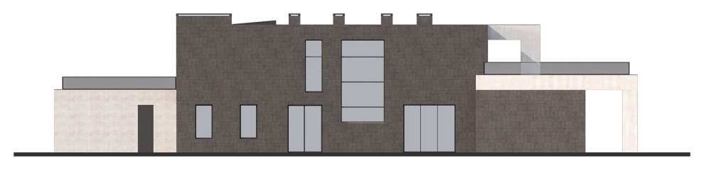 Дом в сосновом лесу