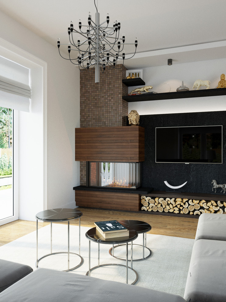 "Прогулка над городом" Проект коттеджа 350 м2