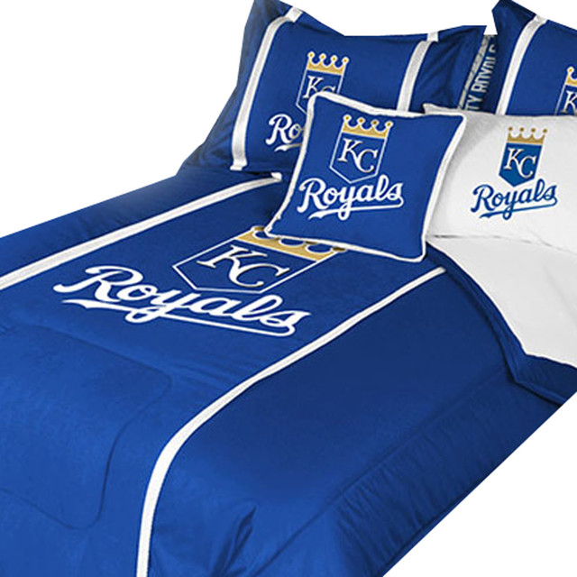 Mlb Kansas City Royals Bedroom Set Baseball Bedding Drapery Mlb Kansas City Royals Bedroom Set Baseball Bedding Drapery