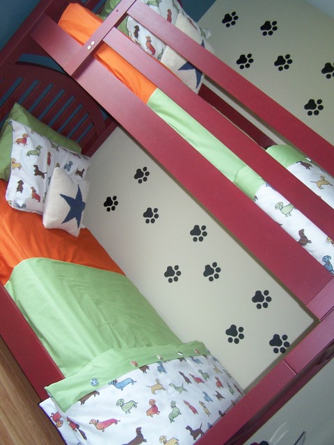 Dog Themed Boys Bedroom Traditional Kids Cleveland