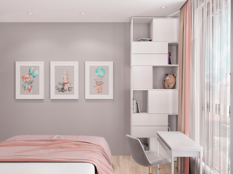 Проект "Персиковый минимализм"