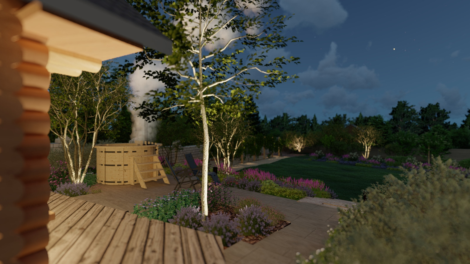 Сад "Мыльные пузыри" в с.Степаново