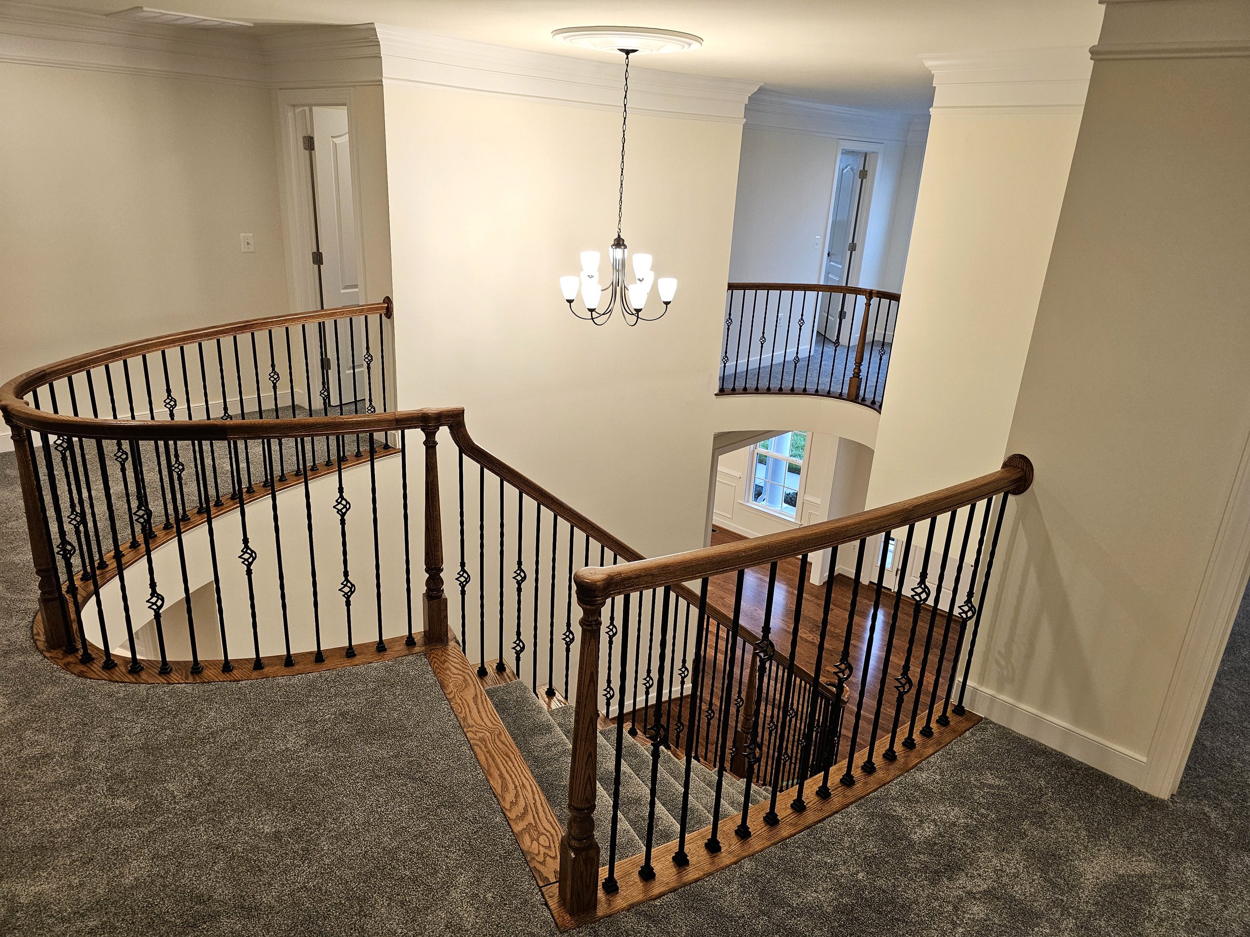 128_Grand Entryway Elliptical Staircase, Nokesville, VA 20181