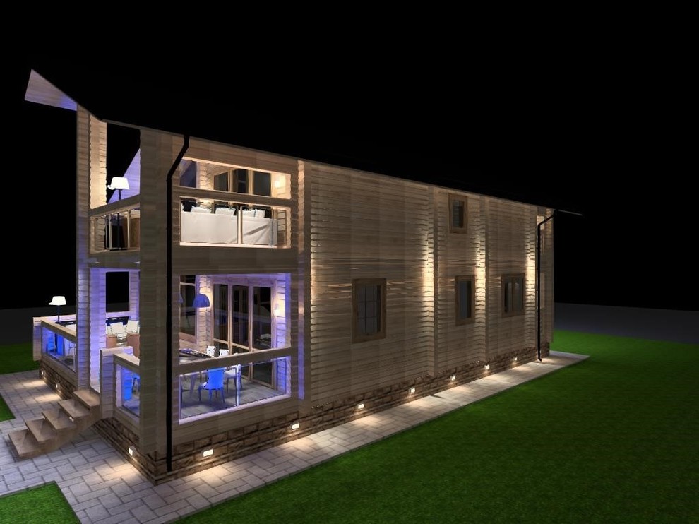 Освещение загородного дома