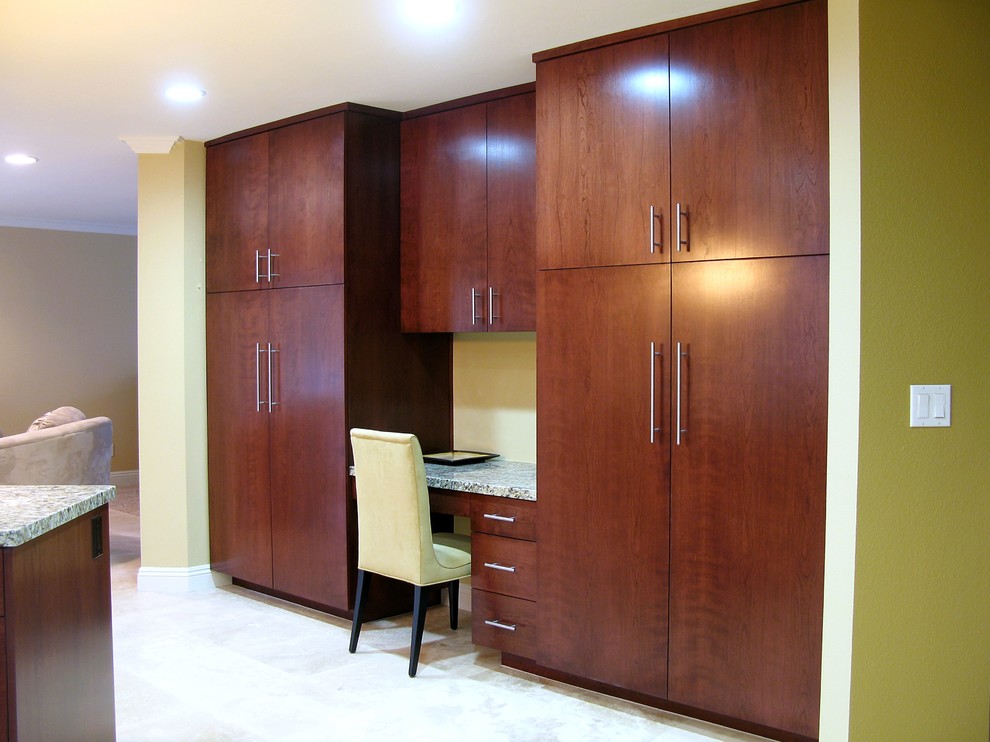Desk/Pantry Area - Contemporary - Kitchen - San Diego - by Peterson
