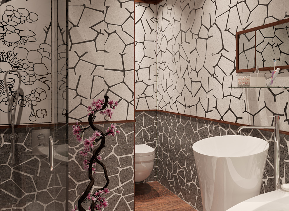 дизайн и визуализация ванной комнаты в г.Ярославле