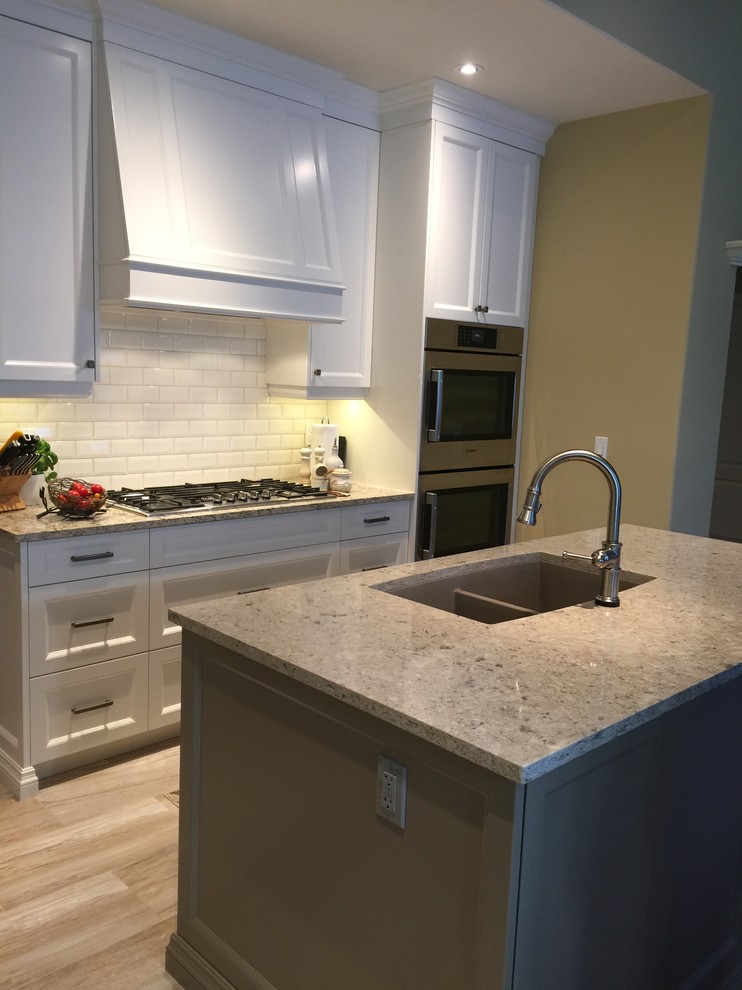 Inspiration for a transitional kitchen remodel in Toronto