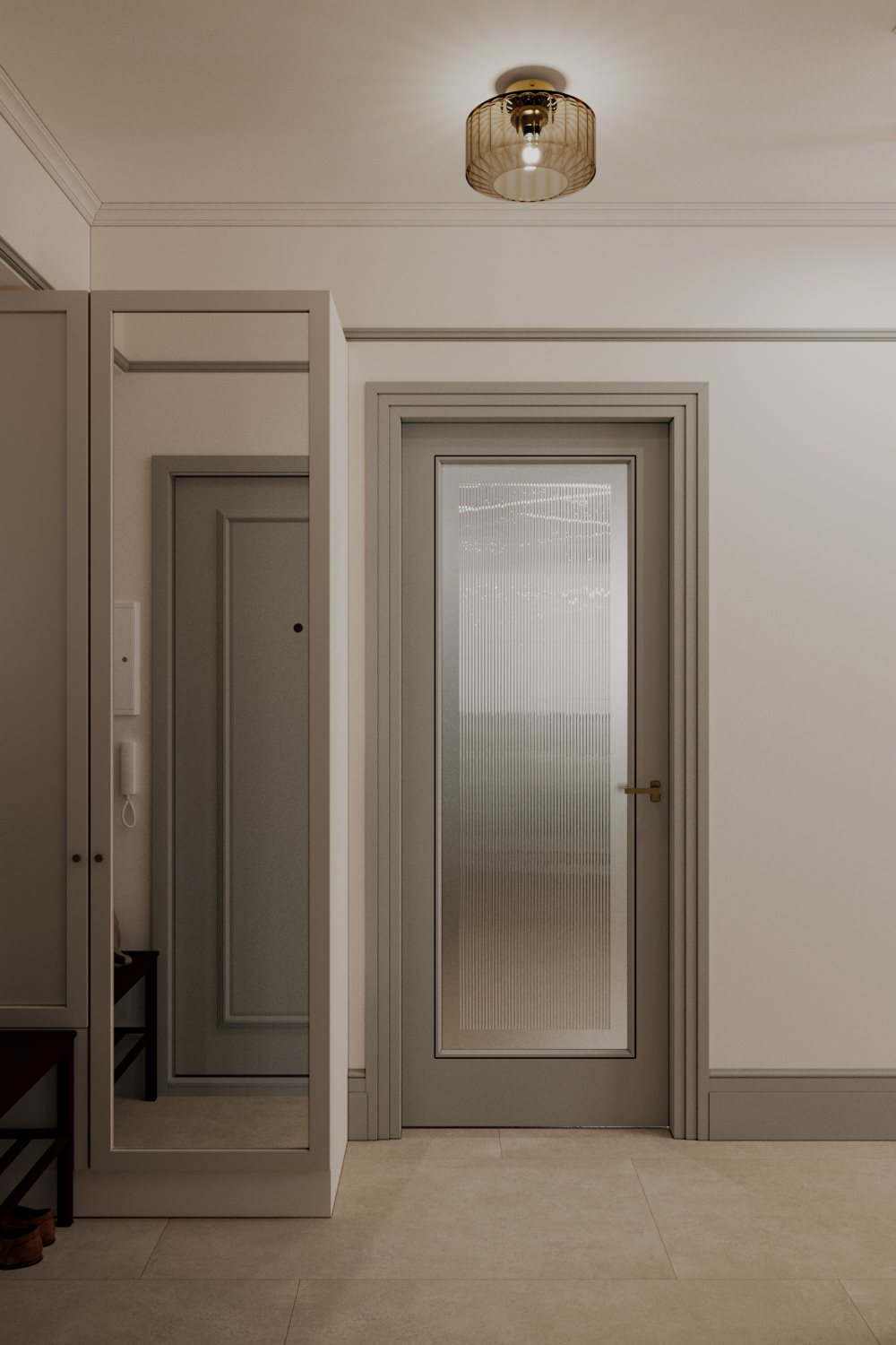 Квартира в Москве для молодой девушки  Площадь: 33,4 м2.