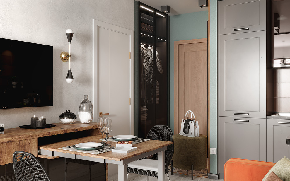 Уютный loft для маленькой квартиры-студии.