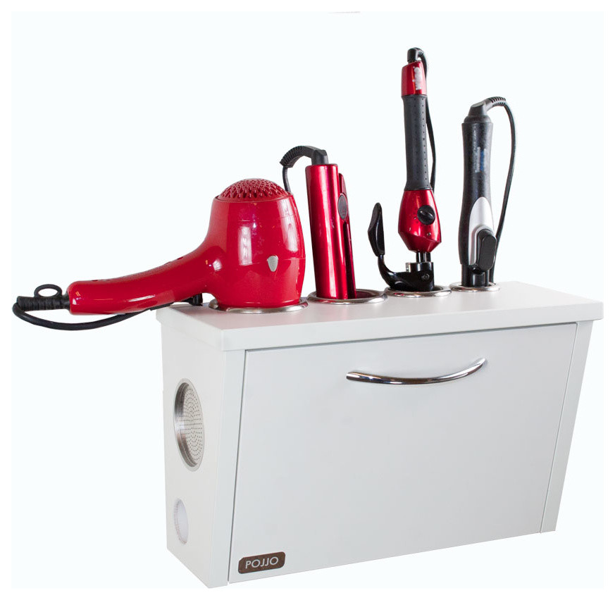Vanity Valet Boutique Plus Wall Mount Hair Tool Organizer Contemporary Bathroom Organizers By Pojjo - Wall Mounted Tool Organizer Vanity Valet Boutique Plus Wall Mount Hair Tool Organizer Contemporary Bathroom Organizers By Pojjo - Wall Mounted Tool Organizer