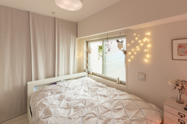 障子キャビネット&寝室収納 japanisch-modern-schlafzimmer