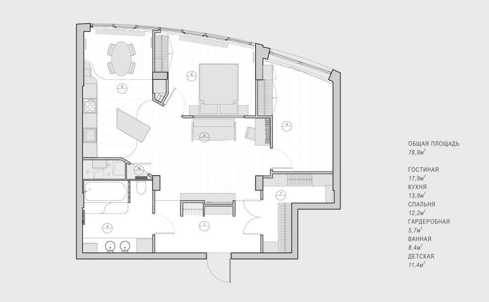 Планировочные решения реализованных проектов