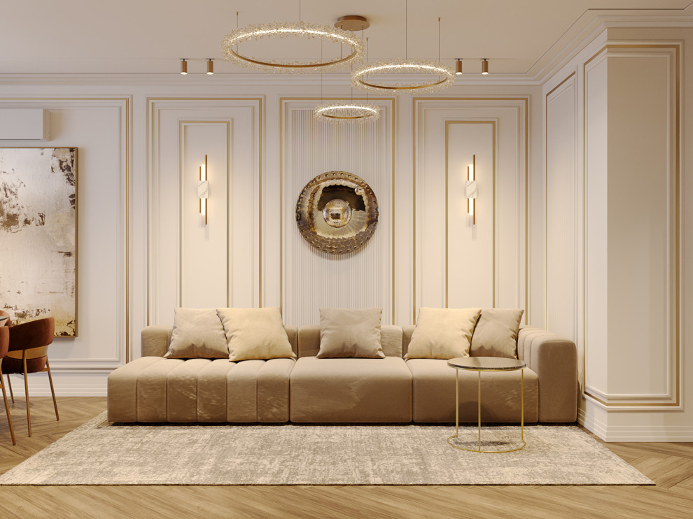 Интерьер трехкомнатной квартиры