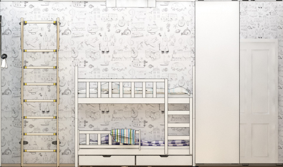 Детская для близнецов