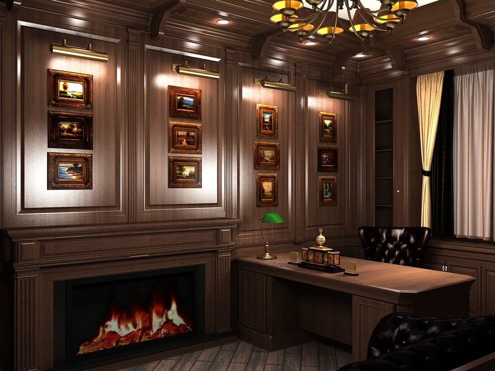 Кабинет в коттедже