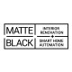Matte Black Renovation + Smart Home Automation