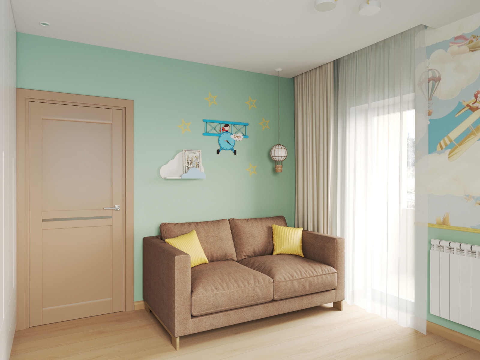 Теплая пастель и мягкая графика