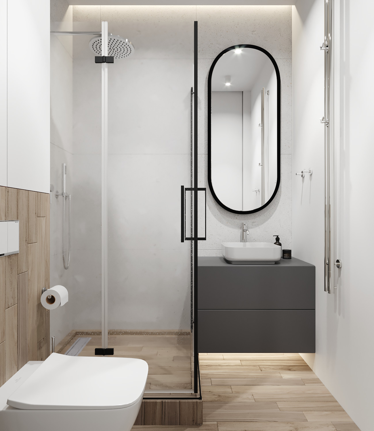 Проект квартиры в Москве 100 м.кв