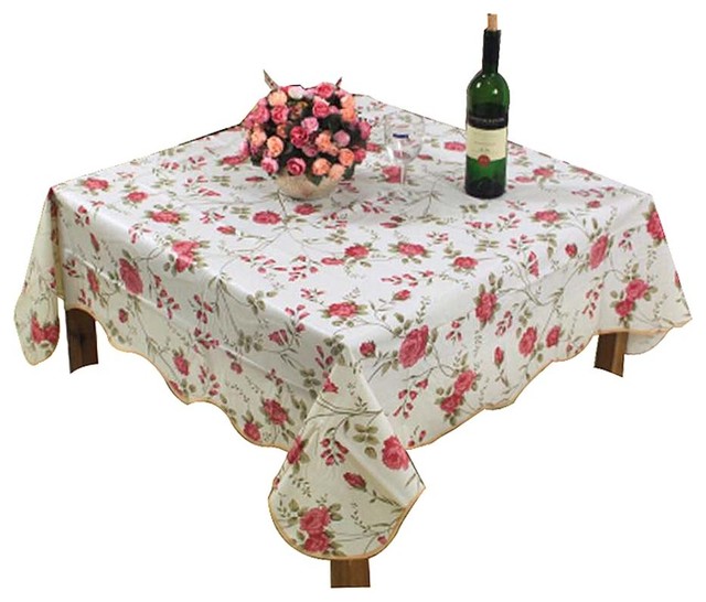 Elegant Pattern Tablecloth/ Beautiful Decorative Square Table Cloths