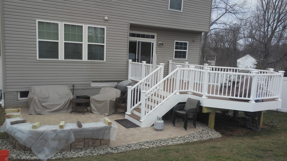 Paver Patio and Deck