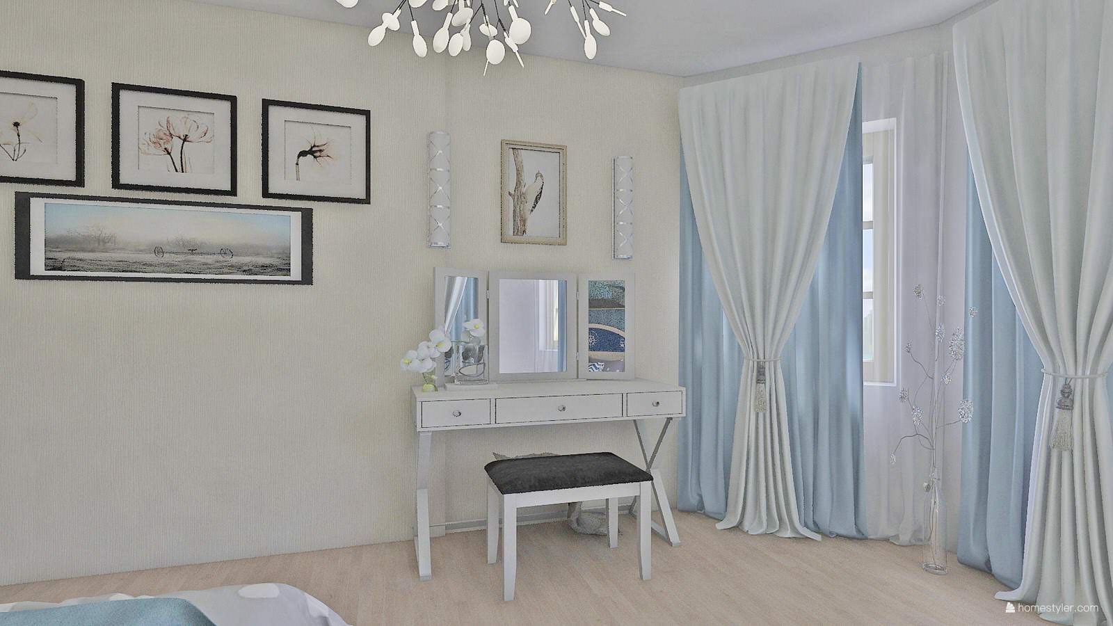 СПАЛЬНЯ В СКАНДИНАВСКОМ СТИЛЕ