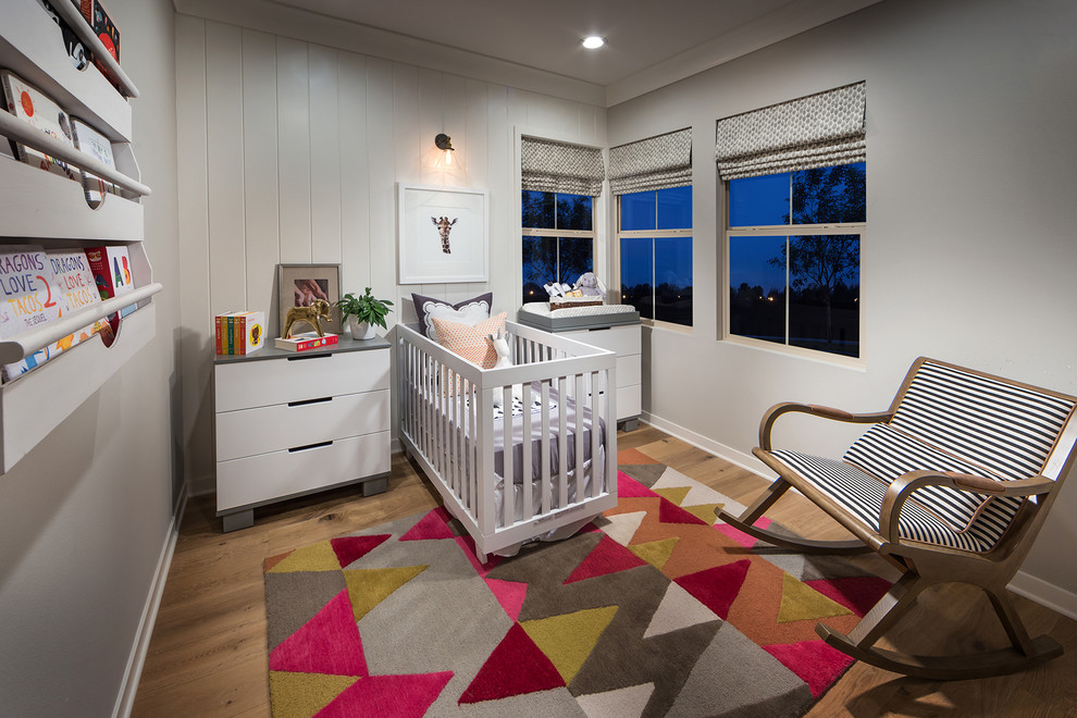 Photo of a transitional nursery in San Diego.