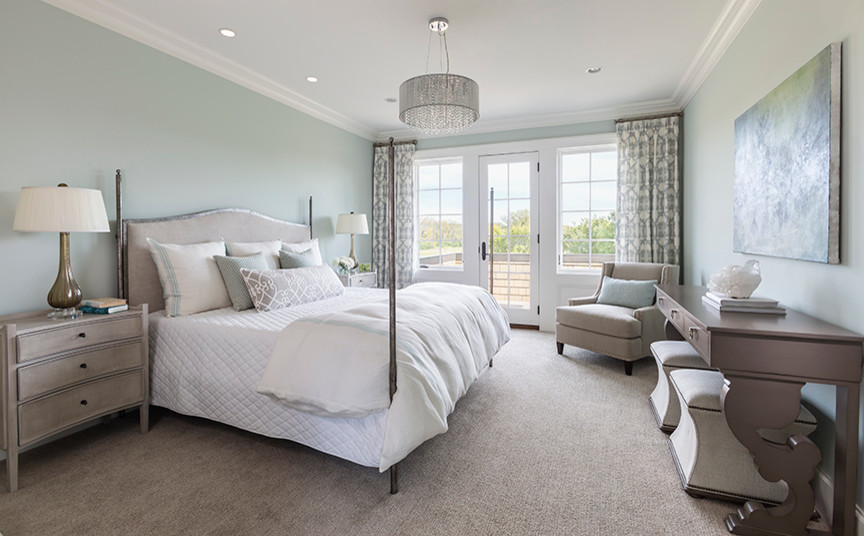 Bedroom - transitional bedroom idea in Minneapolis