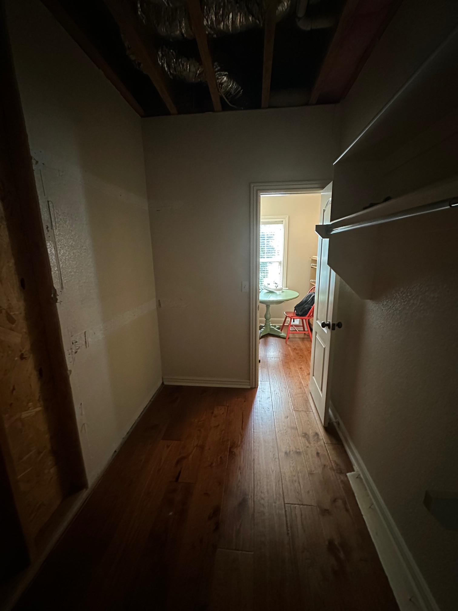 Closet to NEW Laundry Room