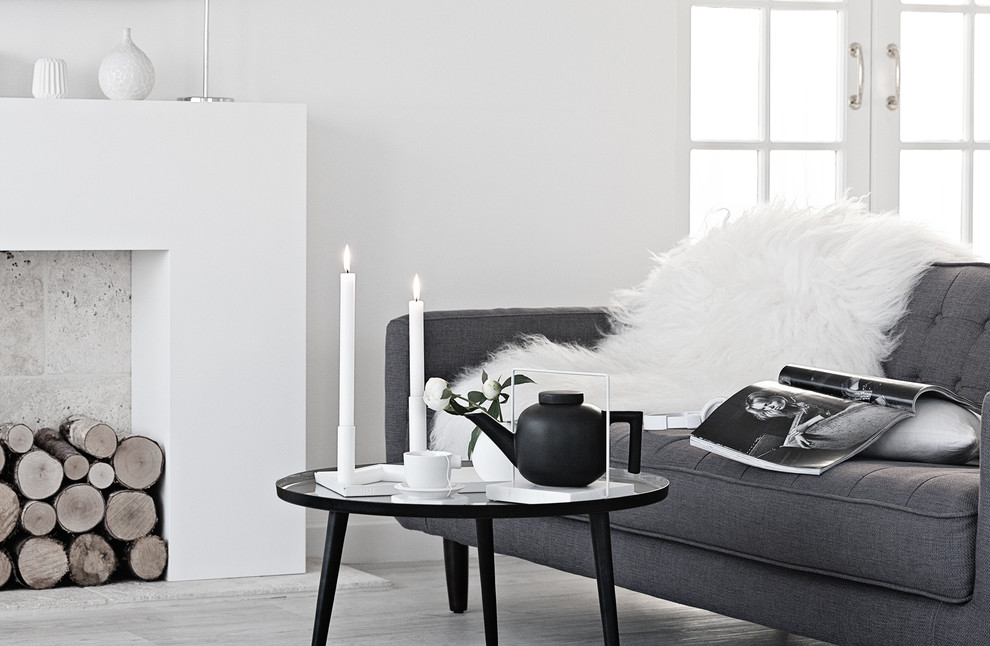 Photo of a scandinavian living room in Esbjerg.