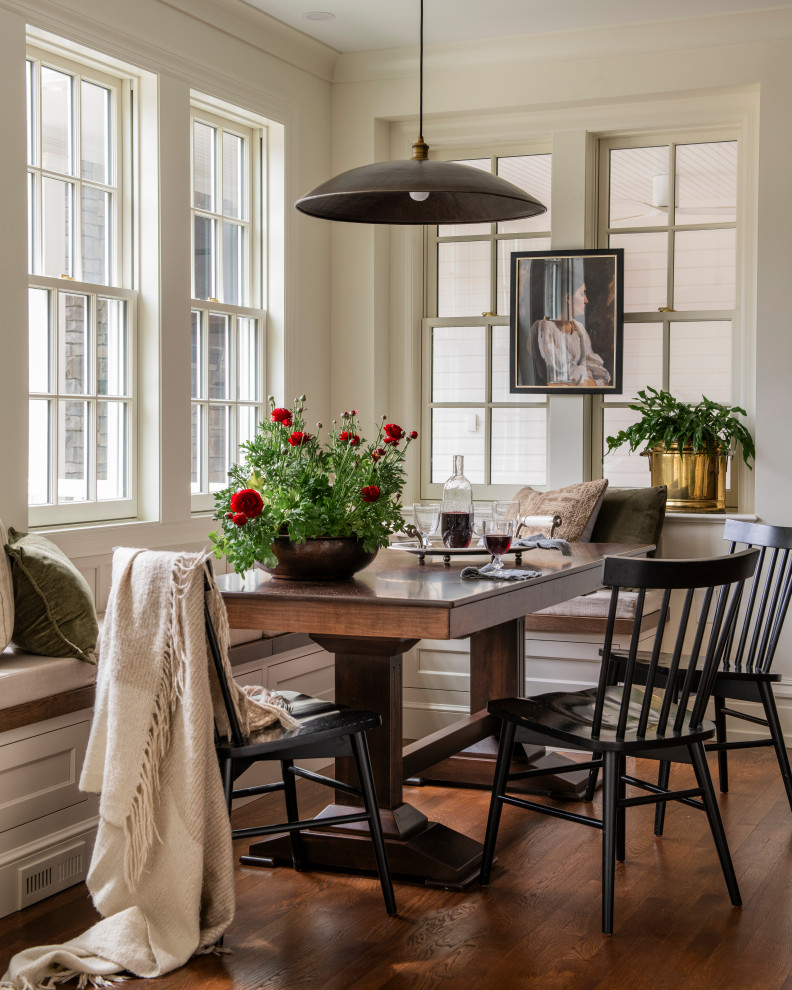 Inspiration for a timeless dining room remodel in Other