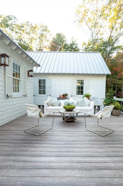 Southern Living Idea House 2020 Deck and Screened in Porch in Asheville, NC country-terrace