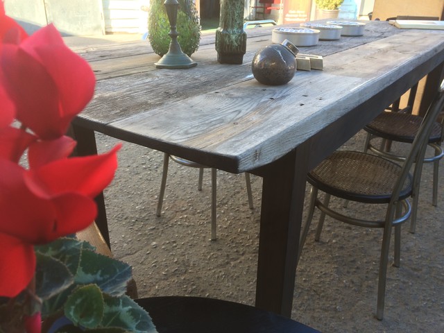 Fabricate a Large Dining Table Using Vintage, Reconstituted Wood