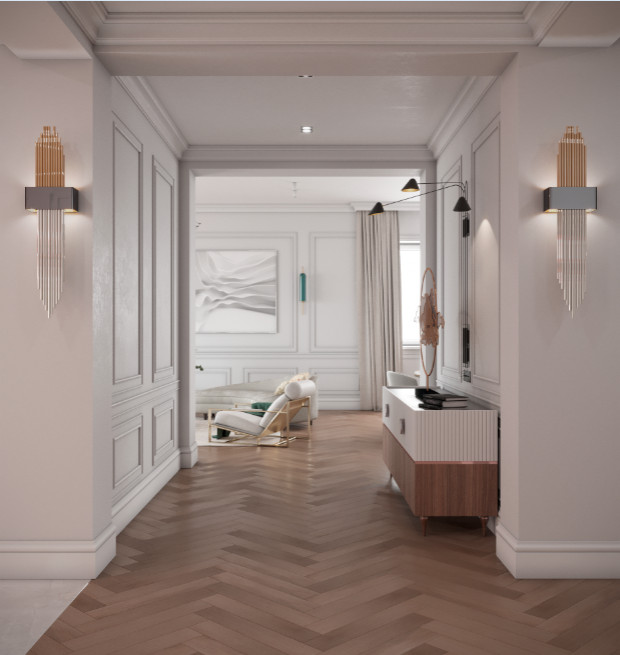 Элегантный дом у леса