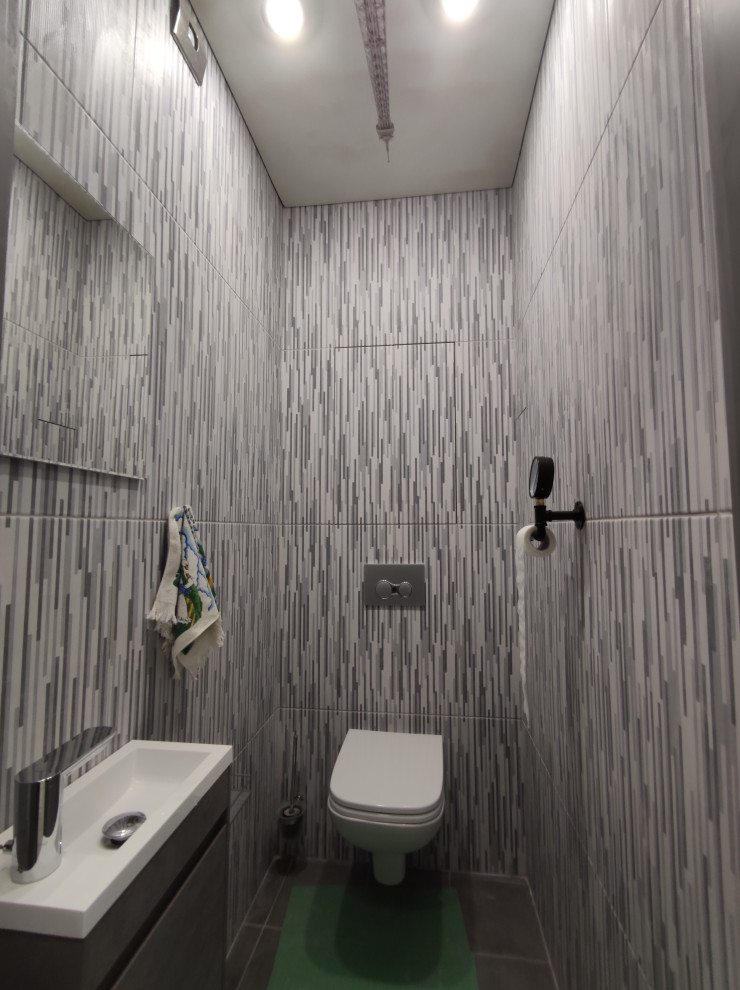 Туалет в ЖК Времена года, Апрелевка