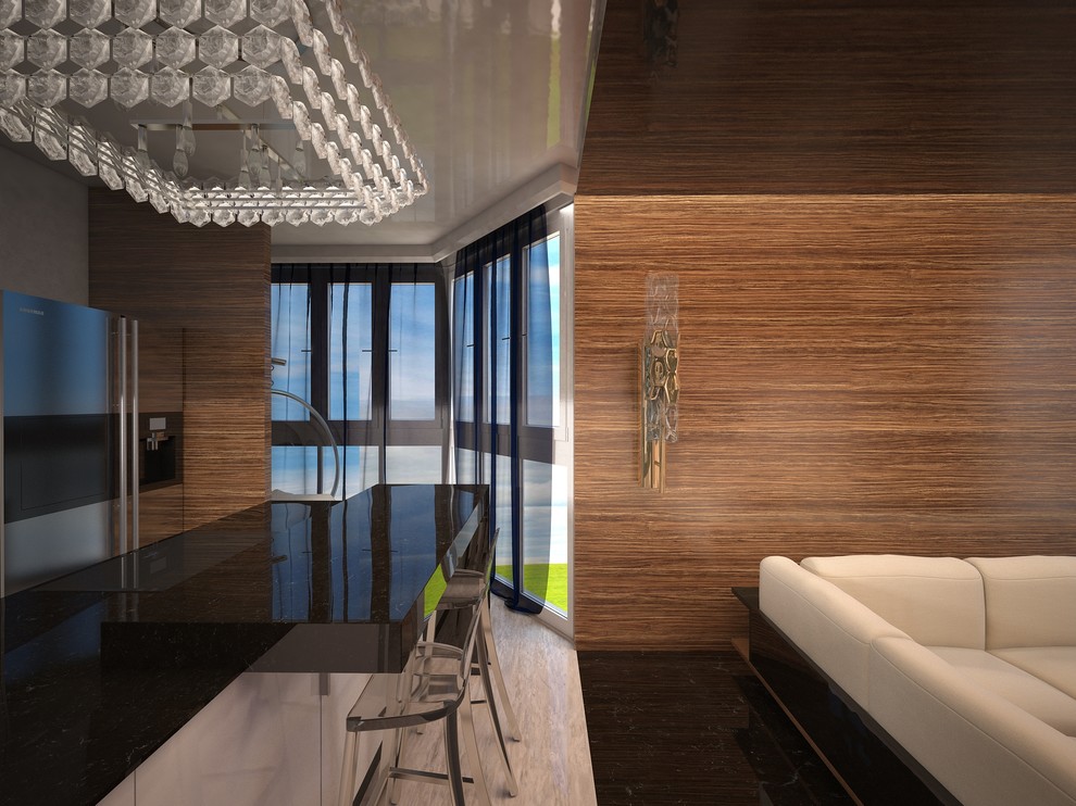 Квартира в стиле Хай-тек