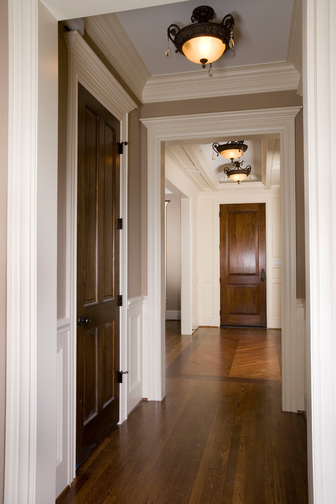 This is an example of a traditional entryway in Houston.